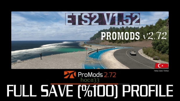 ETS2 - Promods 2.72 Full Save