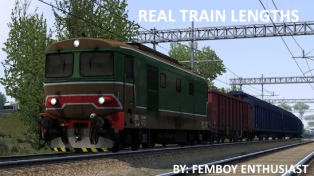 ETS2 - Realistic Train Lengths V1.0