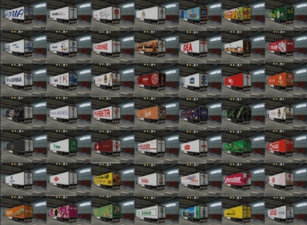 ETS2 - Really Skin Pack for Krone Cool Liner V0.1