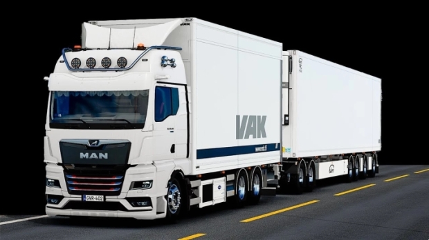 ETS2 - Rigid Addon for MAN TGX 2020 V1.2