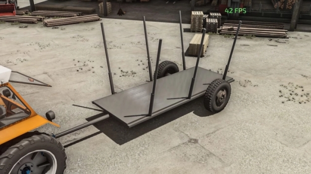 FS22 - Romanian Wood Trailer V1.0