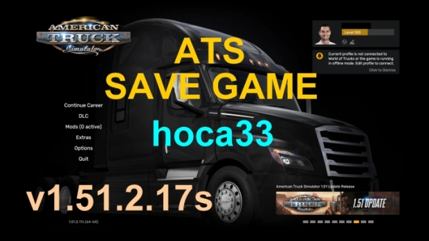 ATS - Save Game Profile