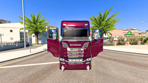 ETS2 - Scania Door Opener Mod V1.0