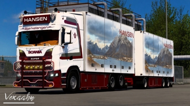 ETS2 - Scania S580 Tandem Hansen V1.3