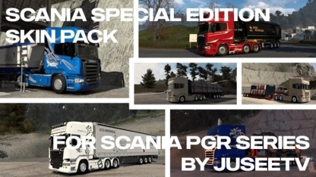 ETS2 - Scania Special Edition Skin Pack for Scania PGR Series