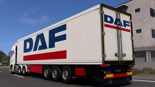 ETS2 - Skin DAF Krone Cool Liner (22.10.2024) V1.0