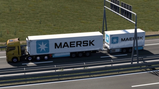 ETS2 - Skin Maersk Schmitz Cargobull S.KO Cool (20.10.2024) V1.0
