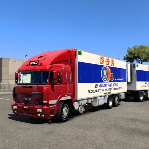 ETS2 - Skin Pack for Iveco Turbostar V1.0