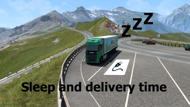 ETS2 - Sleep Delivery Time V1.0