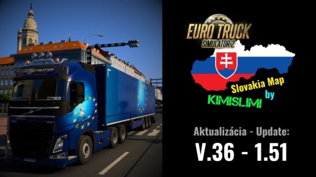 ETS2 - SVK Map V36