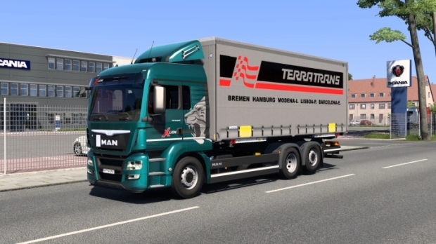 ETS2 - Swap Body Addon MAN TGS E6 By Madster V1.0