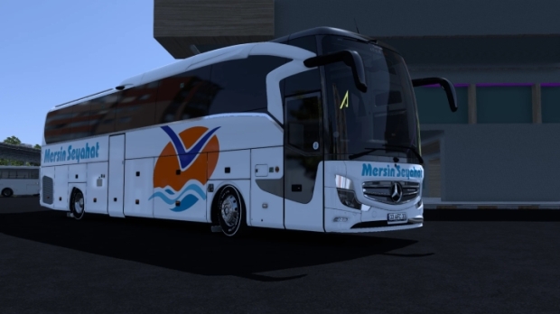 ETS2 - Travego 16 SHD Mersin Seyehat Skin (33 AFC 33) V1.0