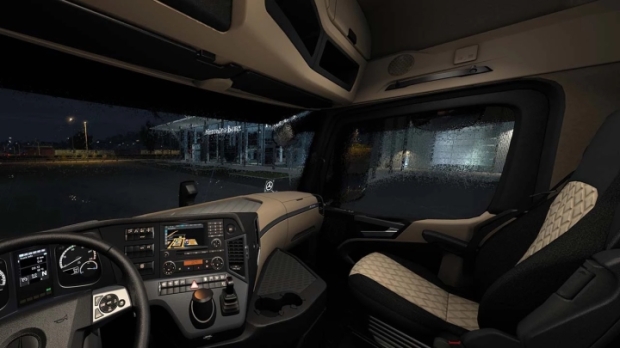 ETS2 - Actros Plus New Actros MP4 Cabin Overhaul V1.52