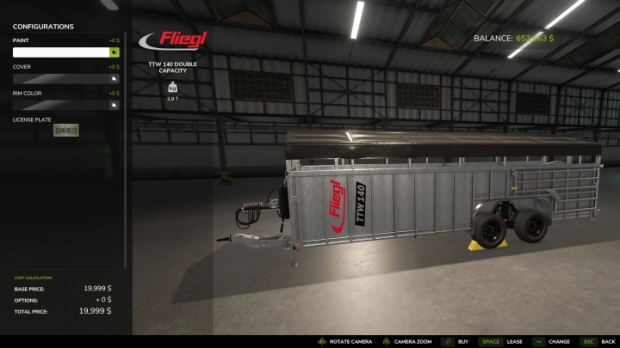 FS25 - Animal Trailer Double Capacity V1.0