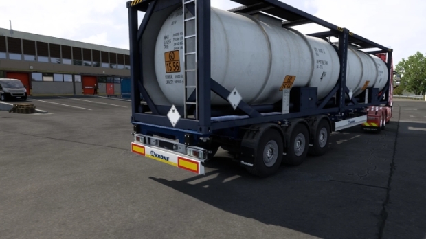 ETS2 - Animation Trailer Extensible Container V1.0