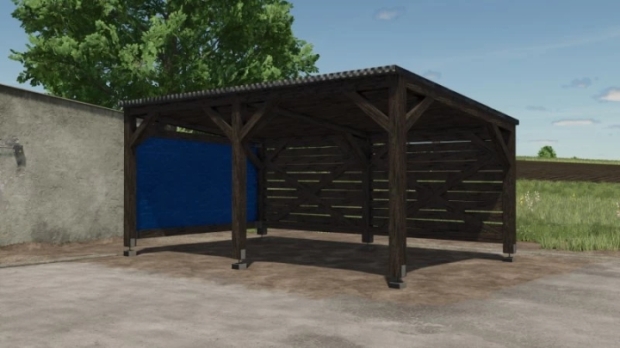 FS25 - Bale Shelter/Machine Shelter Package V1.0
