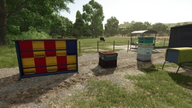 FS25 - Bee Hive Pack V1.0