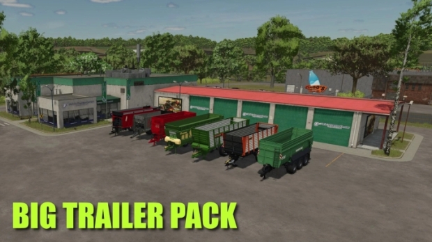 FS25 - Bigger Trailers Pack V1.0