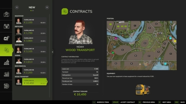 FS25 - Blockade of Contract Machines V1.0