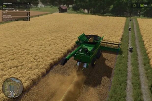 FS25 - Collect Straw At Missions V1.0