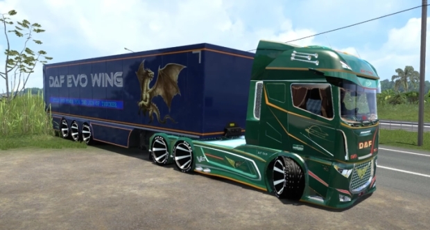 ETS2 - DAF Evo Wing V12 3500CV