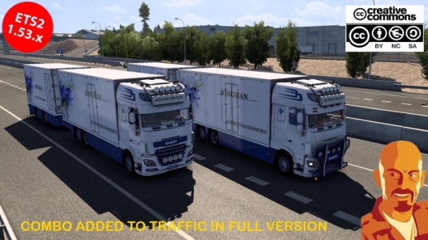 ETS2 - DAF XF116 510 Flower Shuttle V2.1