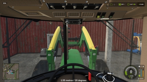 FS25 - Display For Tool Position V1.0.3.1
