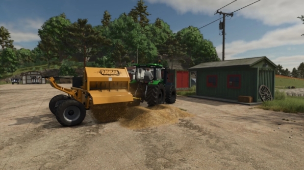 FS25 - Elmers Ravage Straw Blower V1.0