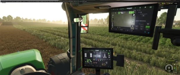 FS25 - Fendt Pack Dark Screen V1.1
