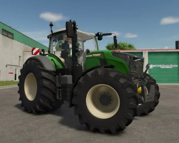 FS25 - Fendt Vario 700 Wide Tires + Choice of Rim Color V1.0