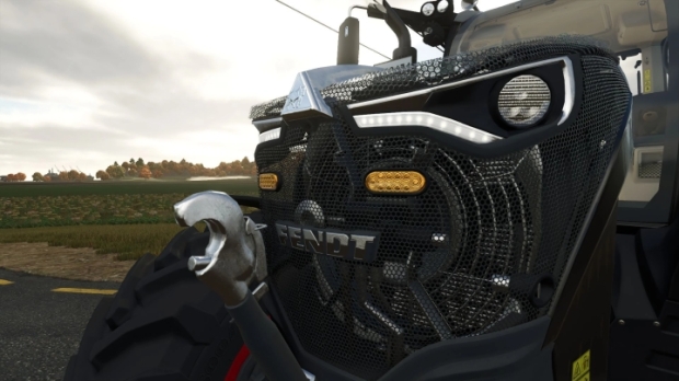 FS25 - Flash Light Orange (Prefab) V1.0