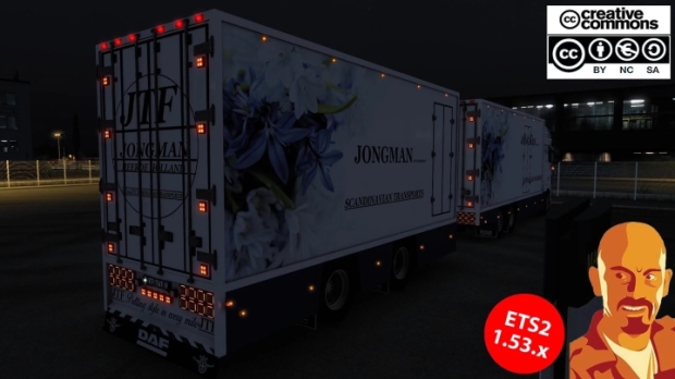 ETS2 - Flower Shuttle BDF Trailer