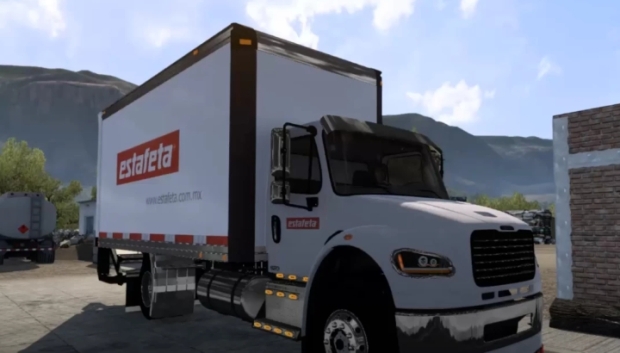 ETS2 - Freightliner M2 + Cargas Torton V1.0
