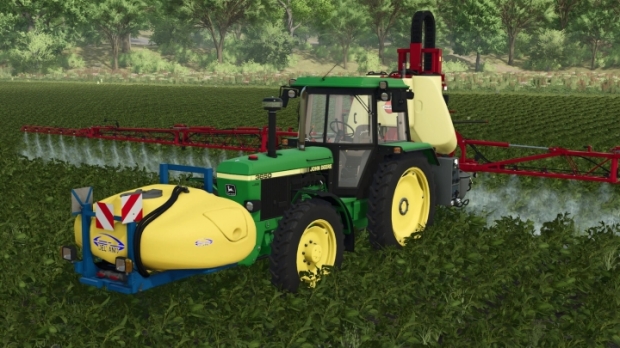 FS25 - Fronttank 1100L Delvano V1.0