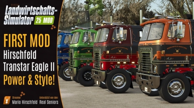 FS25 - Hauling International Transtar V1.0.0.1