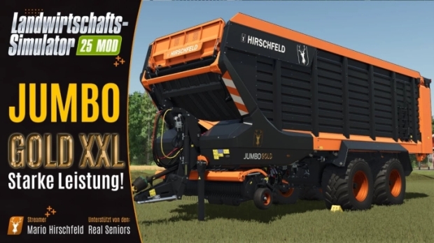 FS25 - Hirschfeld Jumbo Gold XXL V1.0
