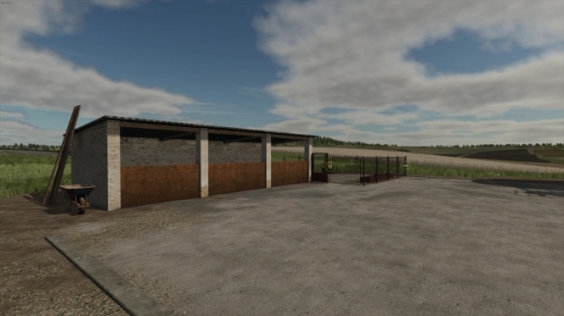 FS25 - Homestead Pig Barn V1.0