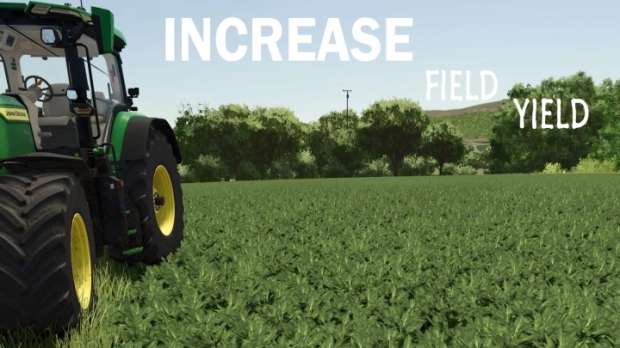 FS25 - Increase Field Yield V1.0.1.0