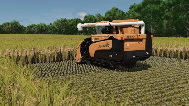 FS25 - Iseki HJ 6130 Extended Working Width V1.0
