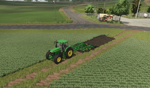 FS25 - John Deere Cultivator (Create Fields) V1.0