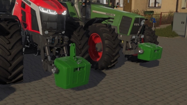 FS22 - John Deere Weights Pack V1.0