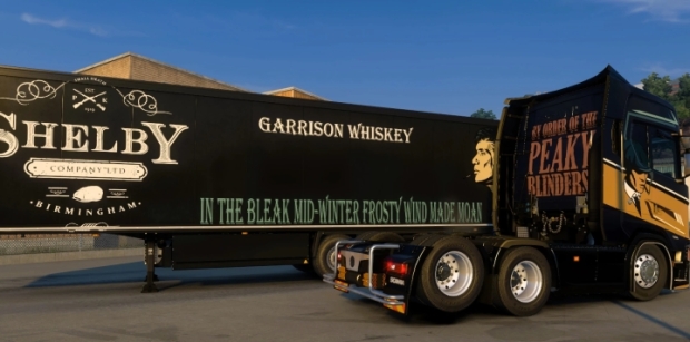 ETS2 - Krone Cool Liner Peaky Blinders 4k Skin V1.0