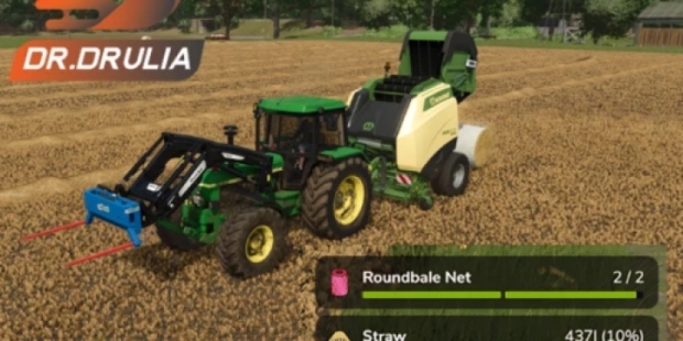 FS25 - Krone Pre Chamber + Fast Wrapping V1.0