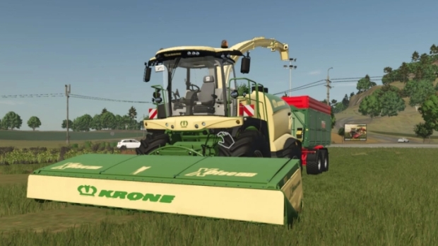 FS25 - Krone XDisc 620 Short Front Hood V1.0