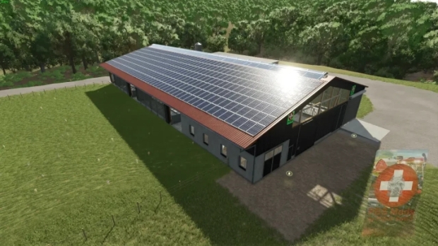 FS25 - Large Cowshed PBSMods Edition V1.0