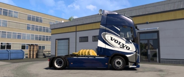 ETS2 - Low Deck Chassis Addon for SCS Volvo FH4 V0.9