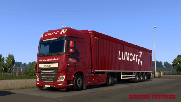 ETS2 - Lumcat Rail & Road Logistic GmbH Skin Pack V1.0