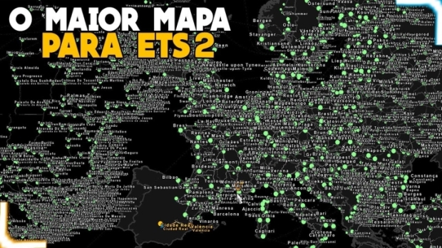 ETS2 - Mapa Europa Total