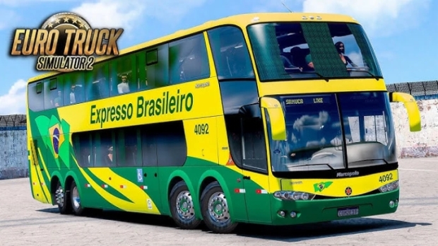 ETS2 - Marcopolo G6 1800 DD 8x2 Volvo V1.0