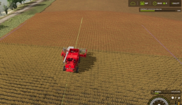 FS25 - Massey Ferguson 8570 Header Gears V1.0